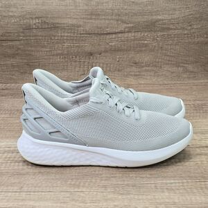 Kizik Athens Men's Size 7.5 Women's Size 9 Gray White Sneakers (DATHLG01-1D)